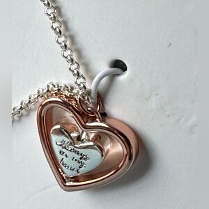 ALWAYS IN MY HEART necklace.